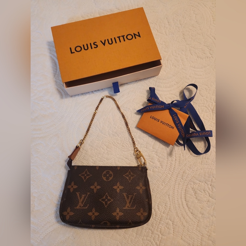 Authentic Louis Vuitton mini pochette